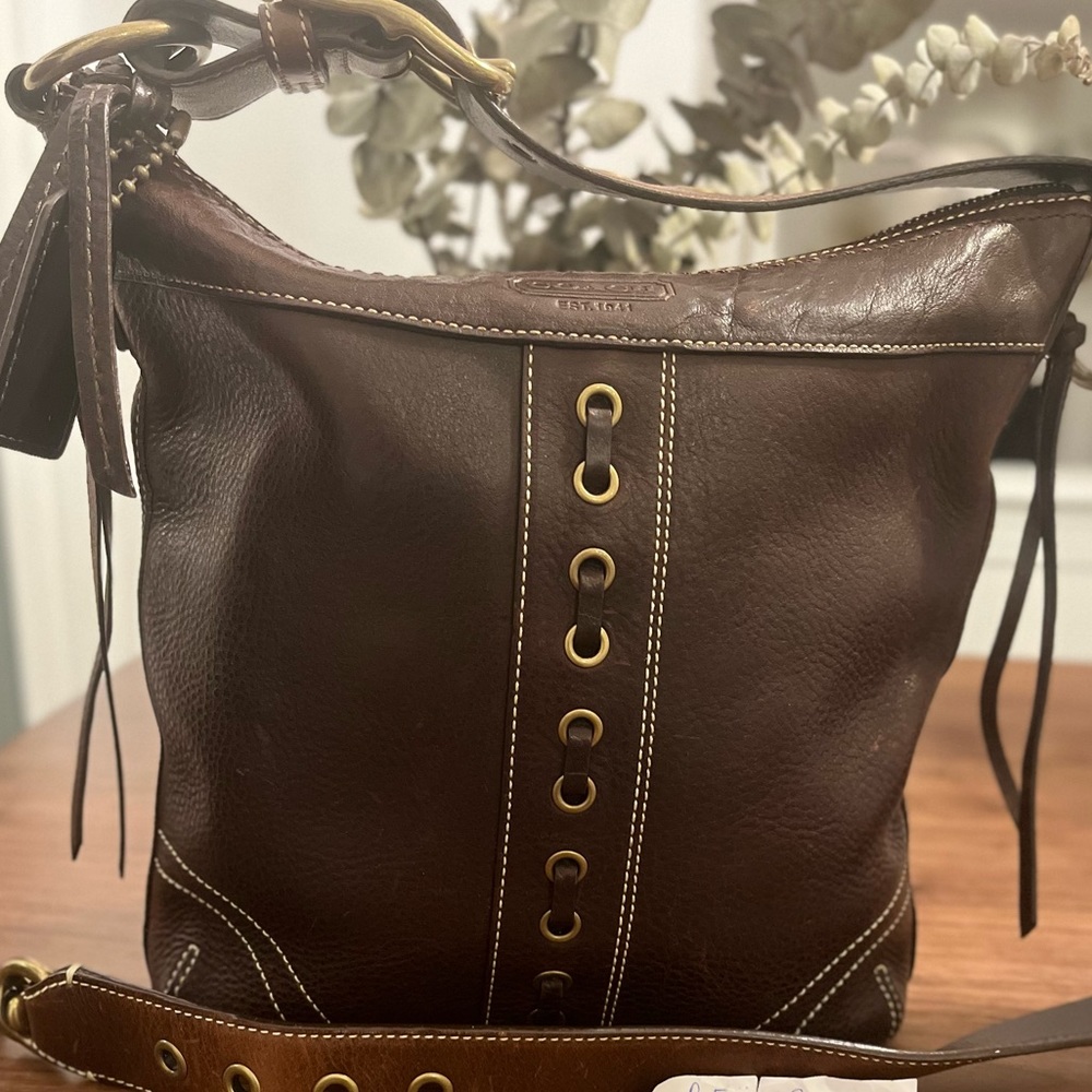 Coach  Chelsea 1990’s 
Vintage Hobo Boho Crossbody Bag